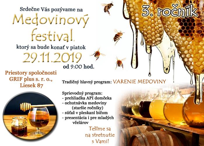 pozvánka - MEDOVINOVÝ FESTIVAL 2019