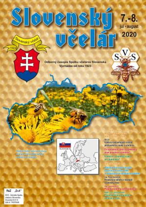 SLOVENSKÝ VČELÁR 7 – 8 / 2020
